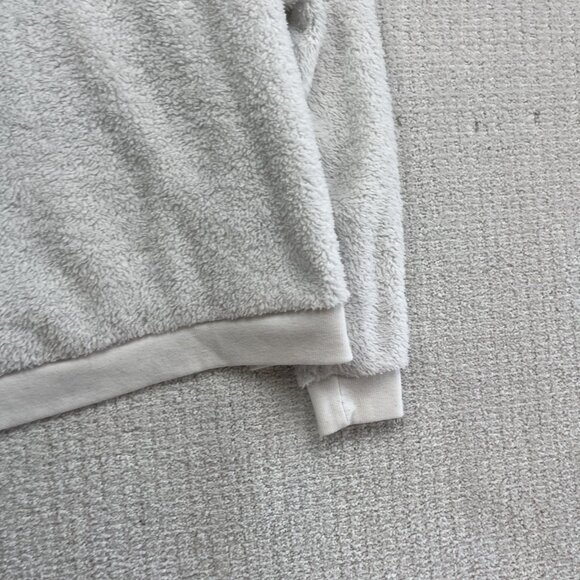 Weekend Edition Just Peachy Sweater Women’s Sz S Fuzzy Sherpa Fleece Cozy Comfy - Picture 12 of 14